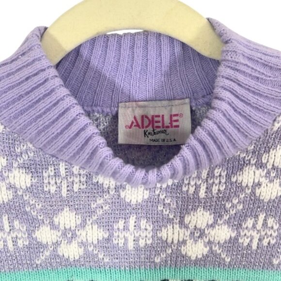 Vintage Adele Knitwear Panda Sweater Large Pre-Loved - Picture 4 of 6